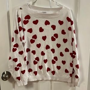 Heart sweater